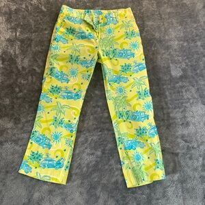 EUC Lilly Pulitzer capri pants size 0